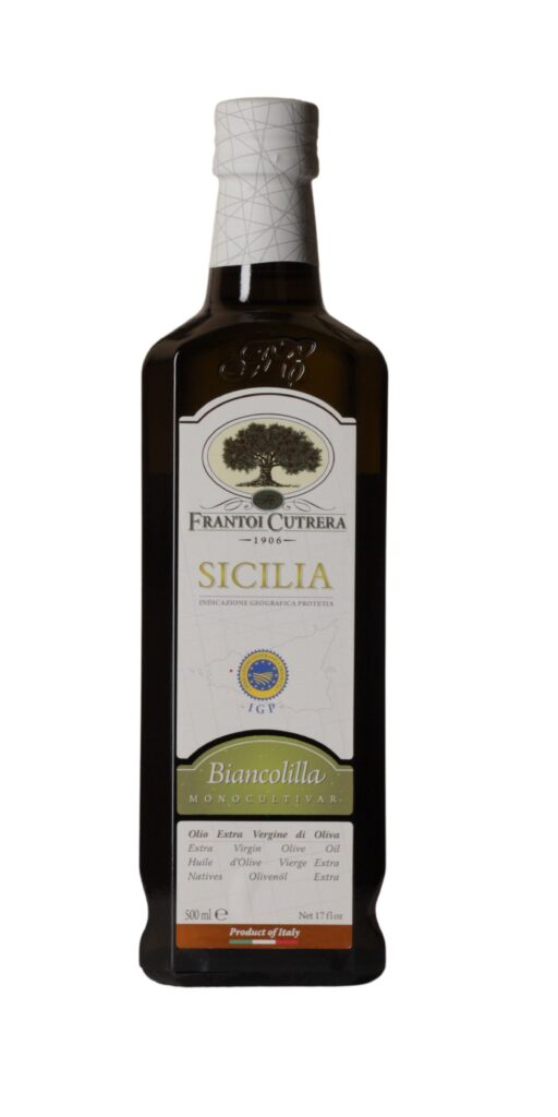 Olio Extra Vergine Biancolilla von Frantoi Cutrera aus Sizilien